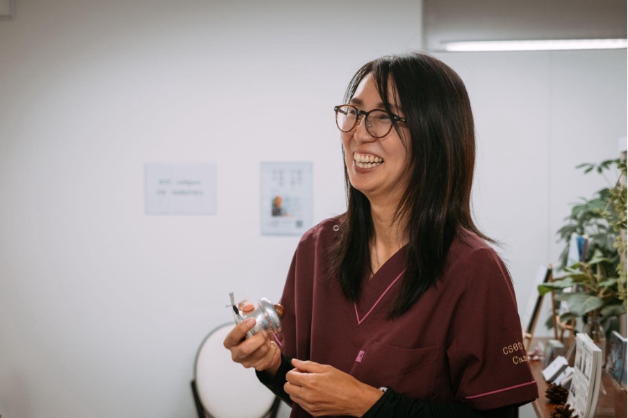 <p>Newsletter Vol.383</p>施術後の、その先の生活も大切だから。 上米良 可奈子さんインタビュー